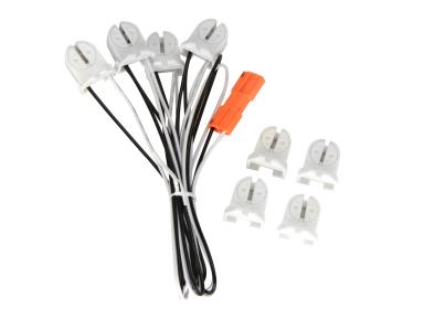 MaxLite G5KIT4T 4-LAMP Wiring Harness For LED T5 - Bypass UL TYPE-B. Wire Length 23IN