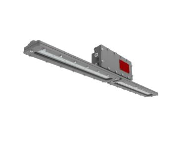 MaxLite HL-LI4880U40P-D1 Hazardous Location Linear Light, 4FT, 80W, 120-277V,WIDE Dist. 110 Deg, Clear Lens, 4000K, Pendant Mount, CID1, CID2