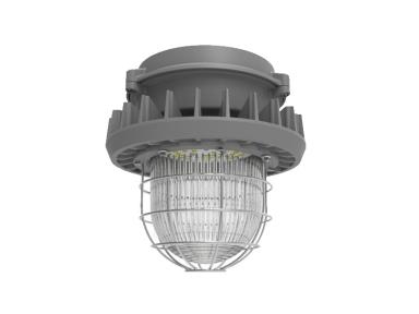 MaxLite HLRS45HLP Hlr Series, Small Size , 45W 347-480V 5000K, Drop Lens , Pendant, Gray, CID2, CIID1, CIID2, Ciii