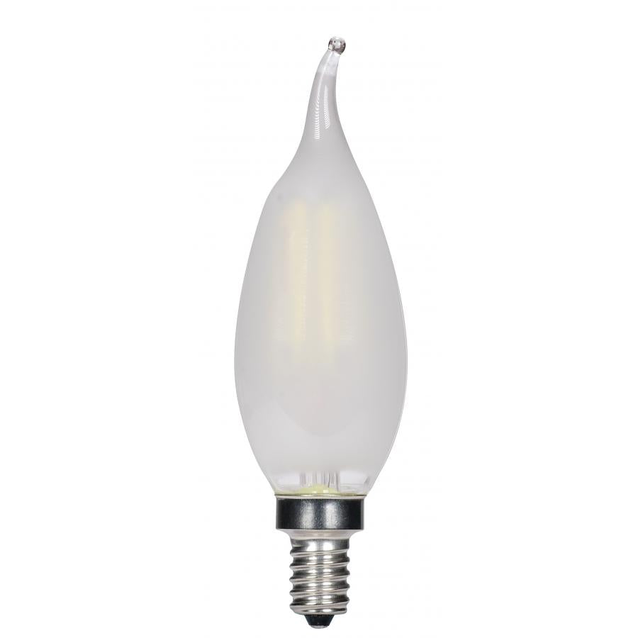 Satco S9869 3.5W CA11 Warm White LED Light Bulb