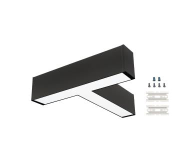 MaxLite LM2-TCONB L-MAX Gen 2 T Connector 2FT Watt Select 10W, 12W, 16W, 20W CCT Select 2700K, 3000K, 3500K, 4000K, 5000K 90 CRI Black Finish
