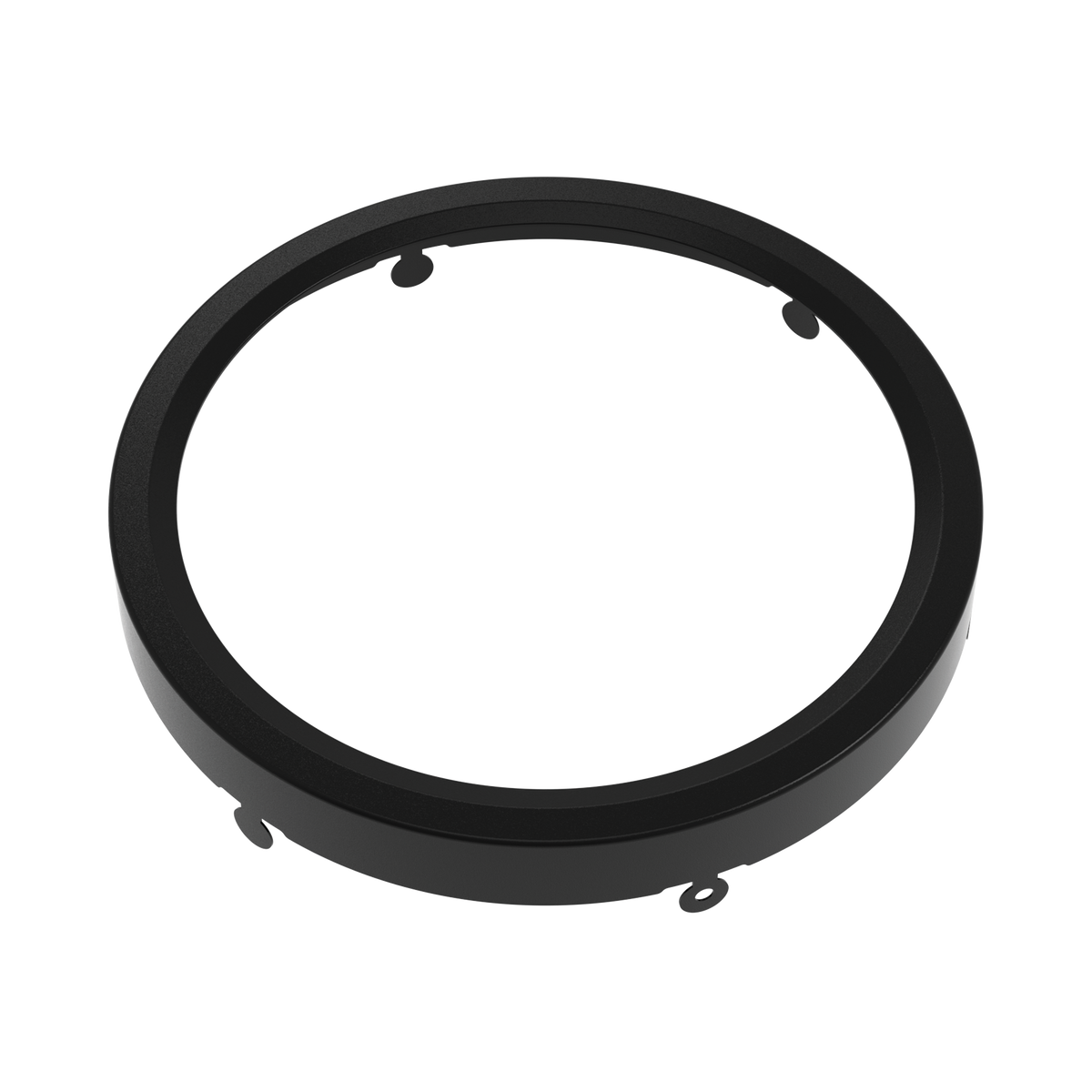 Luxrite LR23540 5" Slim Surface Mount Trim Black