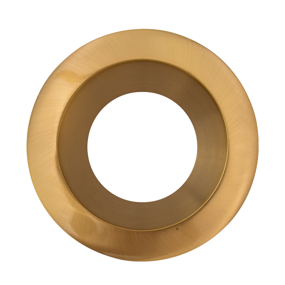 Luxrite LR25111 3" Regressed Interchangeable Trim - Brass Finish