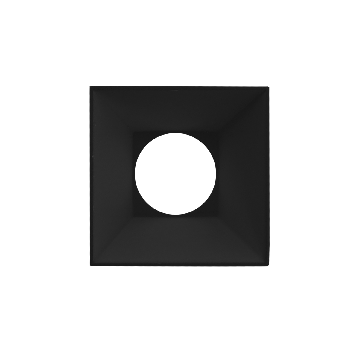 Luxrite LR25472 1" Interlocking Trimless - Black Trim