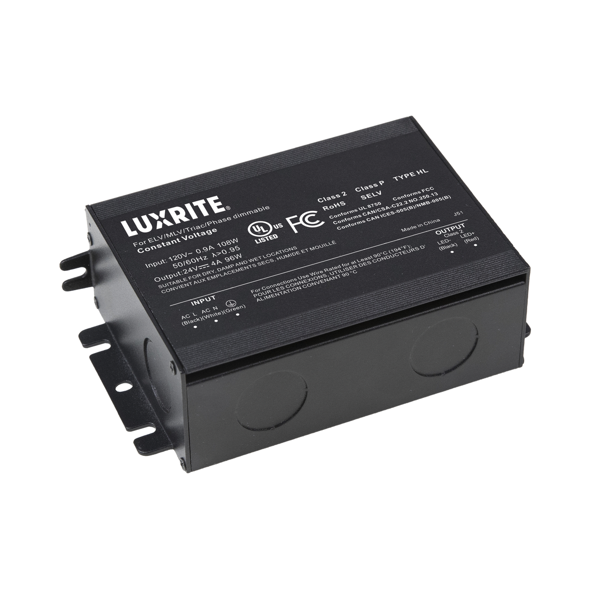 Luxrite LR36131 96W Electronic Constant Voltage Driver