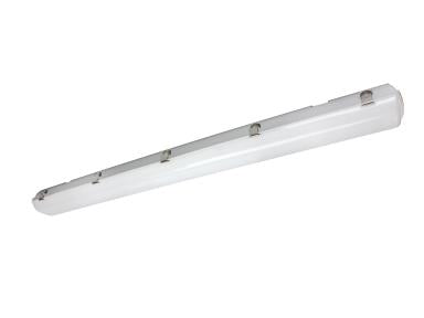 MaxLite LSV4U23WCSCREM Vapor Tight 4FT 120-277V Wattage Select (23W, 35W, 48W) And CCT Selectable (3500K, 4000K, 5000K) - Control Ready And Battery Back Up