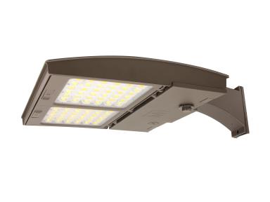 MaxLite M100UC5S-WCSBACR M Series 55/75/100W, Changeable Lens 5S Square, 3/4/5K, Bronze, Straight Arm Mount, C-MAX Ready