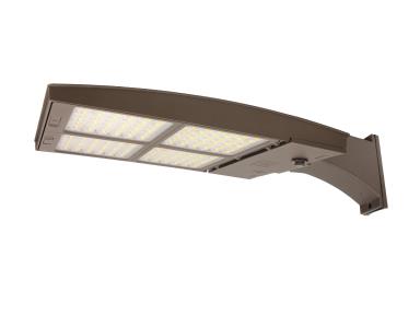 MaxLite M300HC4N-WCSBACR M Series 200/250/300W, Changeable Lens 4N, 277-480V, 3/4/5K, Bronze, Straight Arm Mount, C-MAX Ready