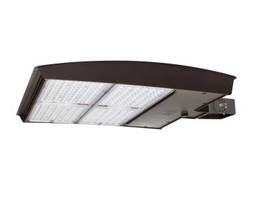MaxLite M320U4W-CSBTCR M Series 320W, 120-277V, Type 4 Wide, CCT Select 3/4/5K, Bronze, Trunnion, C-MAX Compatibility