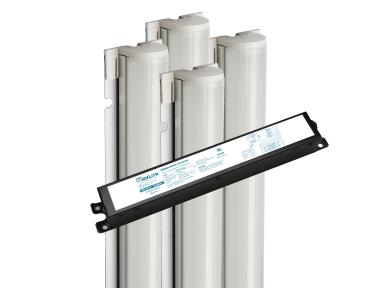 MaxLite MRBK-24LFH-40 Magnetic Retrofit Bar Kit 2FT 4 Lamp Frosted Lens 4000K High Setting (360MA)