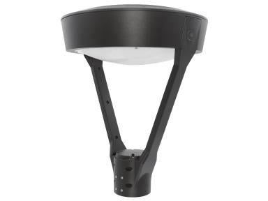 MaxLite PSM160U-WCSBPCMS Post Top Spider Mount, 100/125/160W, 120-277V, Type V, Wattage CCT Selectable 3/4/5K, Photocell, Motion Sensor, Bronze