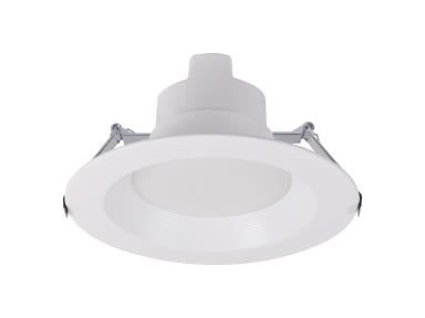 MaxLite RCF8V18WCSTA Universal Downlight 8INCH 18W/27W/34W Wattage Selectable, Color Selectable 2700K/3000K/3500K/4000K/5000K, 120-277V With 0-10V Dimming - TAA