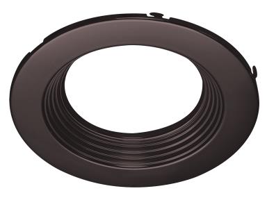 MaxLite RR-BTRIM4 Residential Retrofit Downlights, Baffle 120V, 4" , Bronze (RAL#8019) Trim