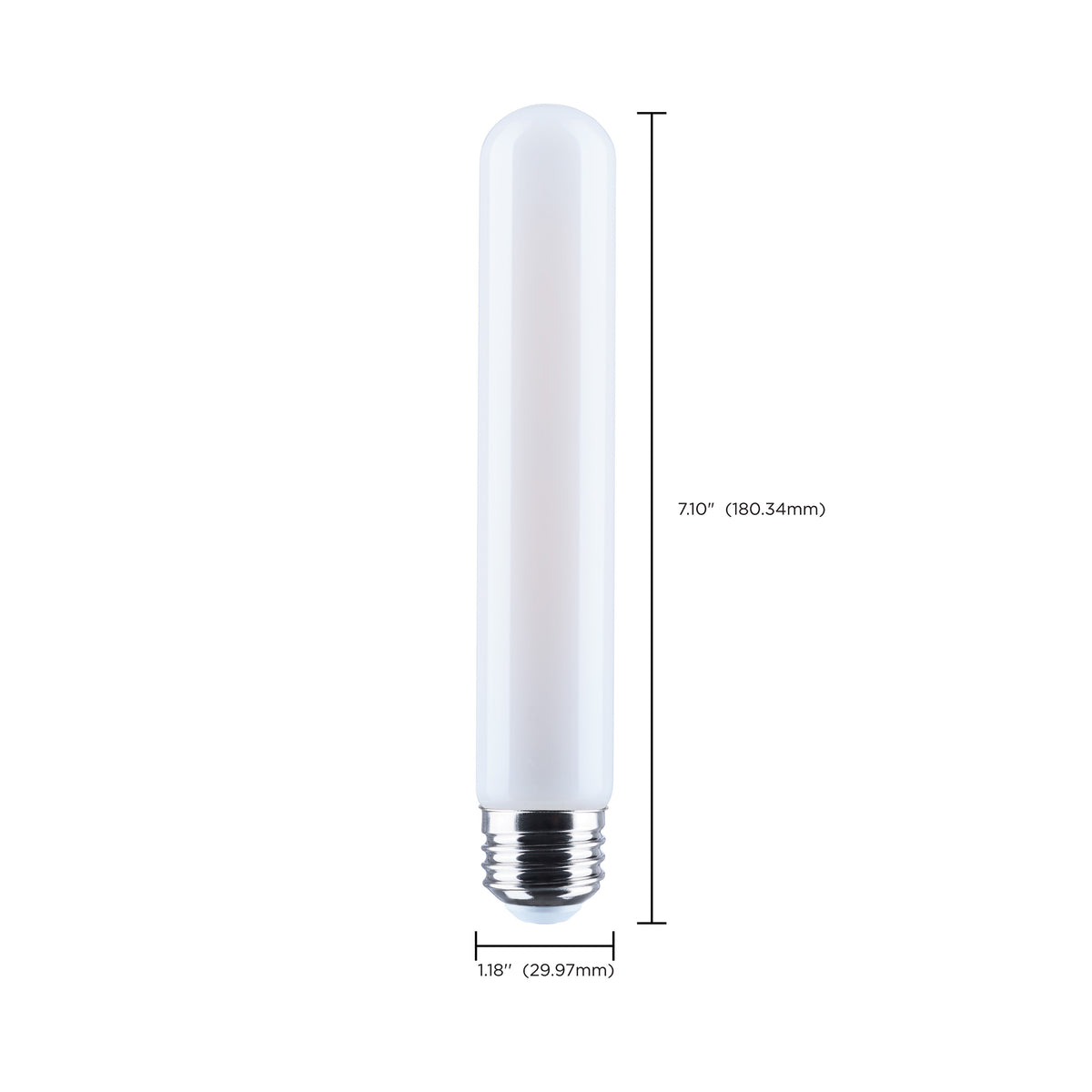 Satco S21356R1 8W T9 Warm White LED Light Bulb Medium Base