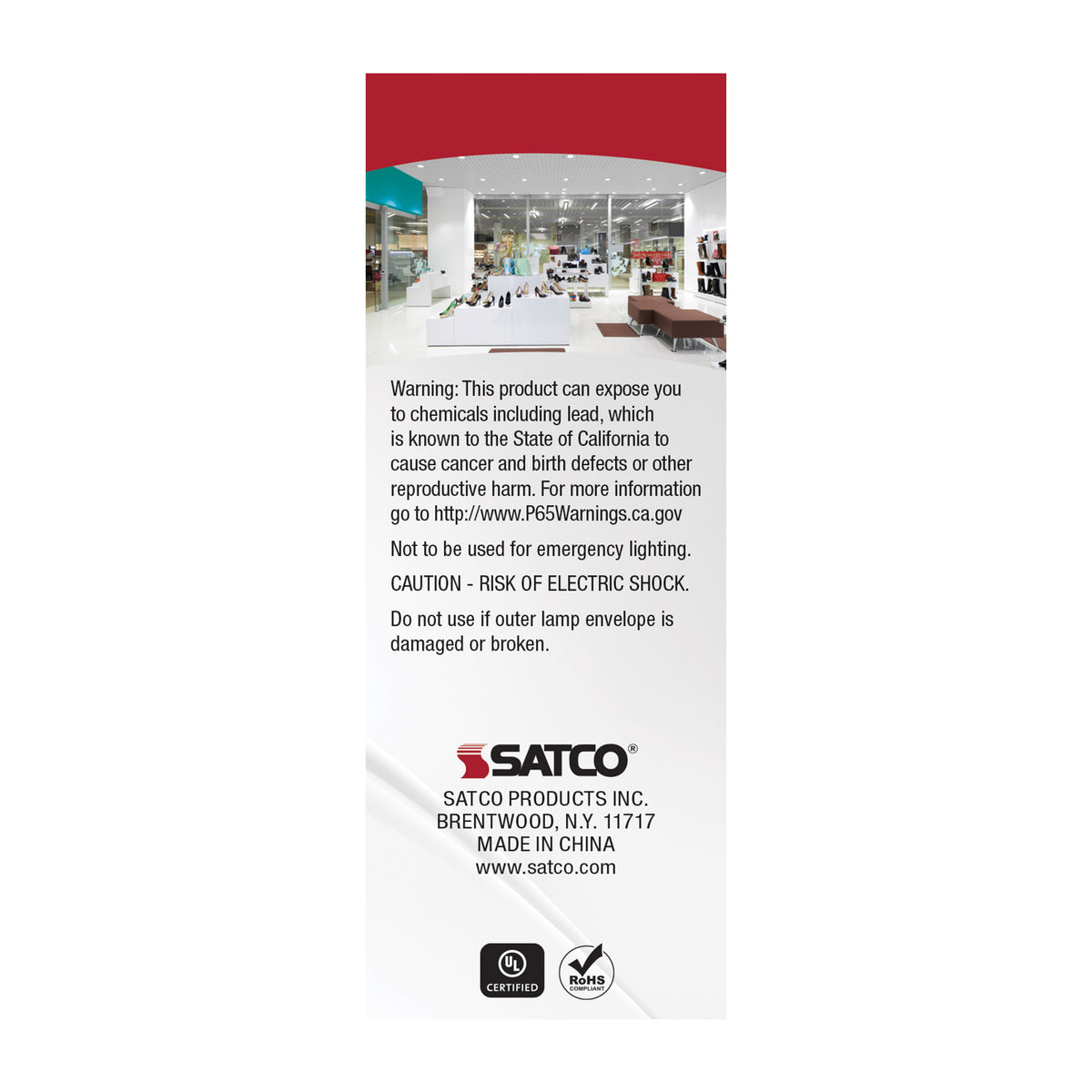 Satco S21427 7W PL Neutral White LED Light Bulb G24d (2-Pin) Base