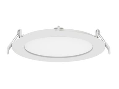 MaxLite SSRD-6R13T9CS-W Slim Smooth Round Downlight, 6 Inch, 13W, 120V - Triac Dimming, 2700/3000/3500/4000/5000K CCT Selectable, White