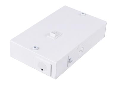 MaxLite UCL-JBOX-WH Under Cabinet Light, Quick Power ON-OFF, Junction Box, White