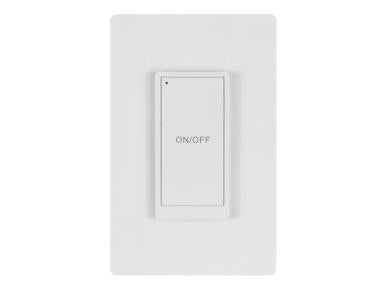 MaxLite WNS1-W Network Controls (bluetooth) 1 Button Wall Switch White