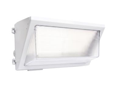 MaxLite WPOP120H-WCSWPCCRTA WALLMAX Open Face Wall Pack - Watt Select (90/100W/120W), 277-480V, CCT Select 3/4/5K, White, ON/OFF PC, C-MAX Compatible - TAA