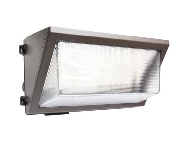 MaxLite WPOP80U-CSBCR WALLMAX Open Face Wall Pack - 80W, 120-277V, CCT Select 3/4/5K, Controls Ready, Bronze