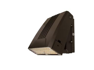MaxLite WTC120U-WCSBPC WALLMAX Thin Cutoff Wallpack - Wattage Selectable 120W/100W/80W, 120-277V, CCT Selectable 3/4/5K , Bronze, Photocell