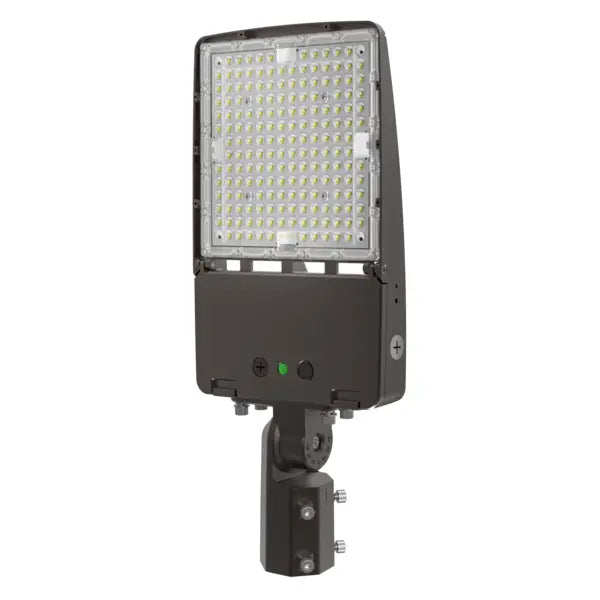 Commercial LED CLF14-150S-UNV-8SC1-T3-SF-BZ-BPC Flood Fixture 150W Selectable Wattage & CCT Slip-fit