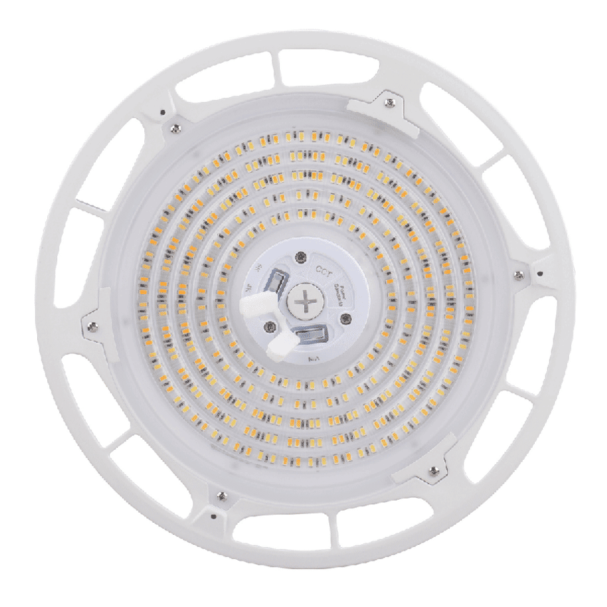 Halco 30256 240W LED Dimmable Fixture Hoverbay Round Highbay Color