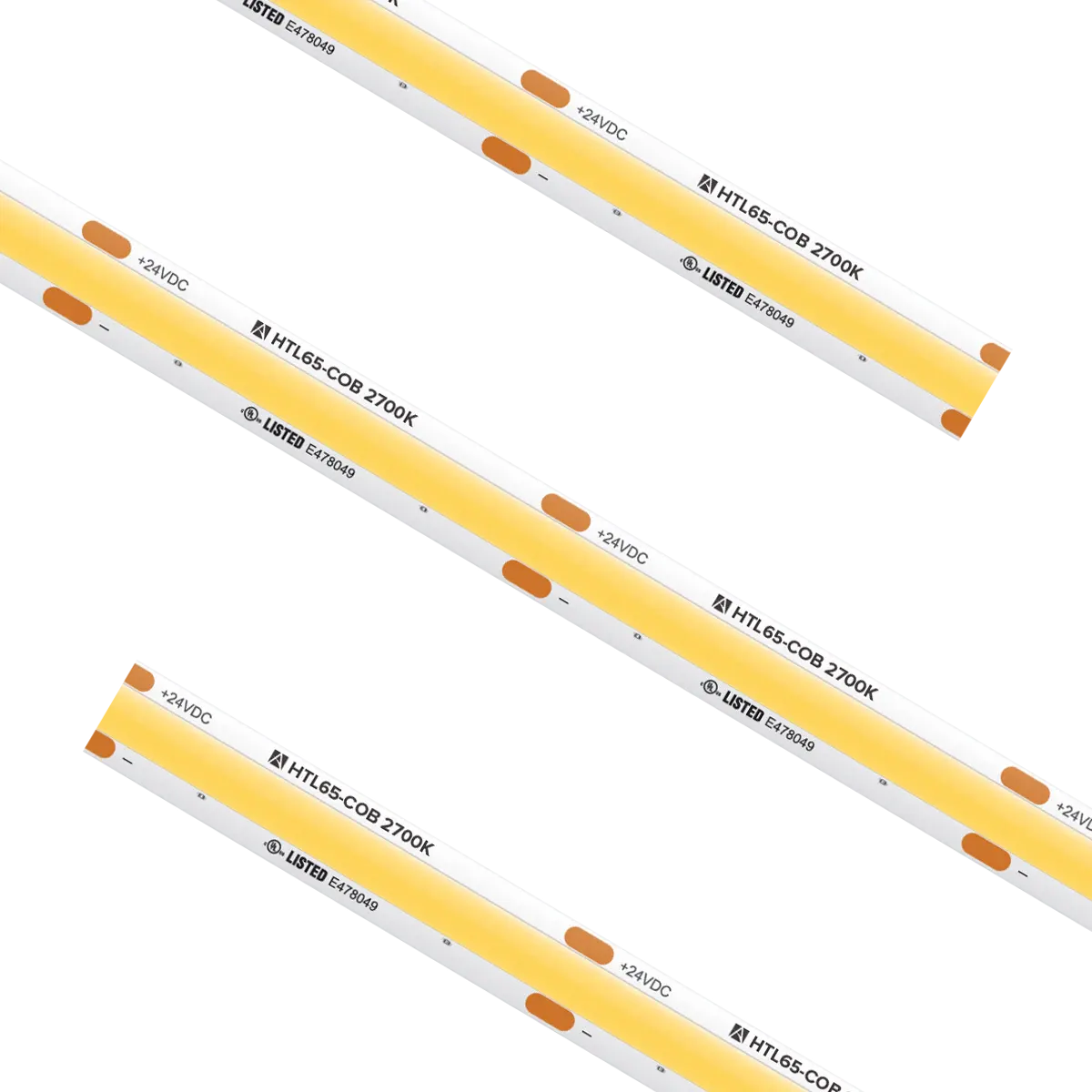 American Lighting HTL65-COB-UWW-16 High Output COB Tape Light IP65 2700K 16.4Ft