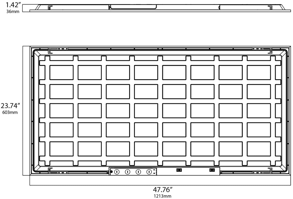 4 pack - LED One PL0206-889 LOC-24AJPL-MW(30/35/40)MCCT(35/40/50)