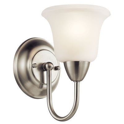 Kichler 45881NI Fixture This tasteful 1 light wall sconce from the