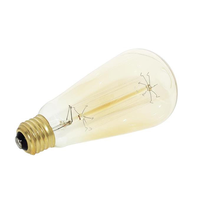 6 pack - Westinghouse 0413200 60W ST20 Incandescent Light Bulb