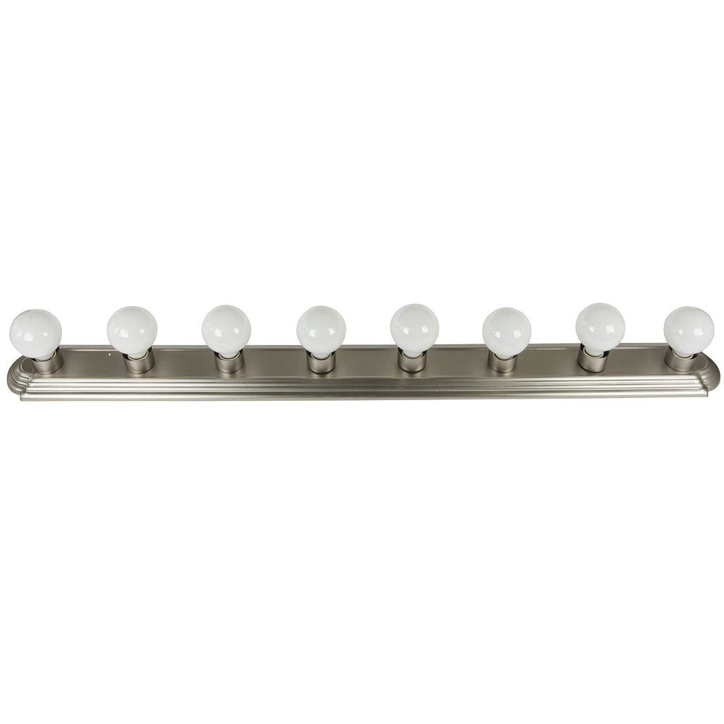 6 pack - Sunlite 45300-SU Bath Fixture 8 Lamp Vanity Globe Style