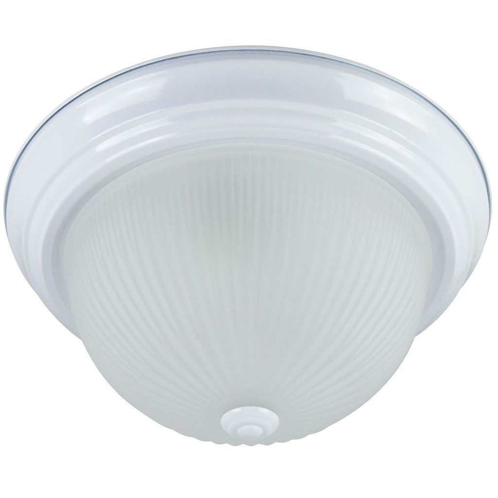 6 pack - Sunlite 04586-SU Fixture 13" Decorative Dome Ceiling Smooth