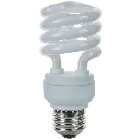 4 pack - Sunlite 00607-SU 13W T2 Coil Warm White CFL Light Bulb