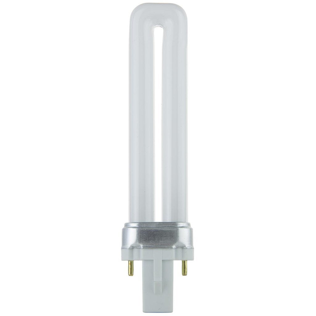 10 pack - Sunlite 40498-SU 7W Single-Tube Warm White CFL Light Bulb