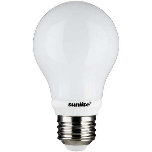 12 pack - Sunlite 80204-SU 5W A19 Warm White LED Light Bulb