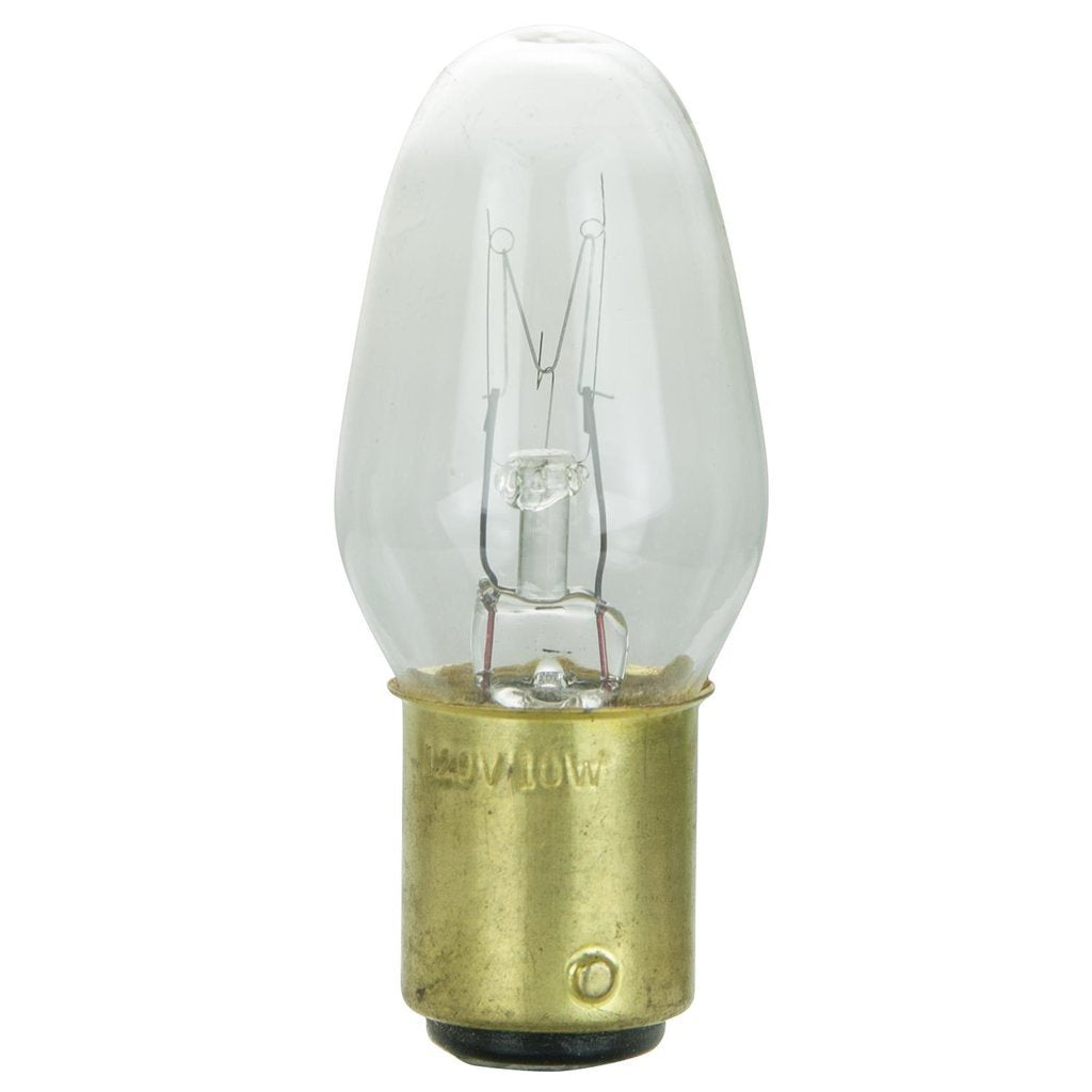 20 pack - Sunlite 01622-SU 10W C7 Incandescent Light Bulb
