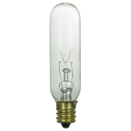 Sunlite 01900-SU 15W T6 Warm White Incandescent Light Bulb