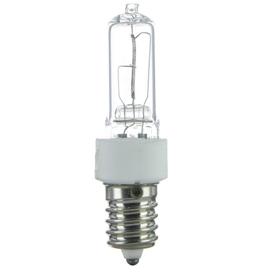 12 pack - Sunlite 03149-SU 75W T4 Bright White Halogen Light Bulb