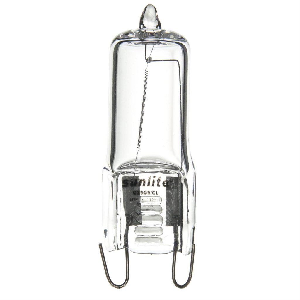 12 pack - Sunlite 66025-SU 25W Bright White Halogen Light Bulb