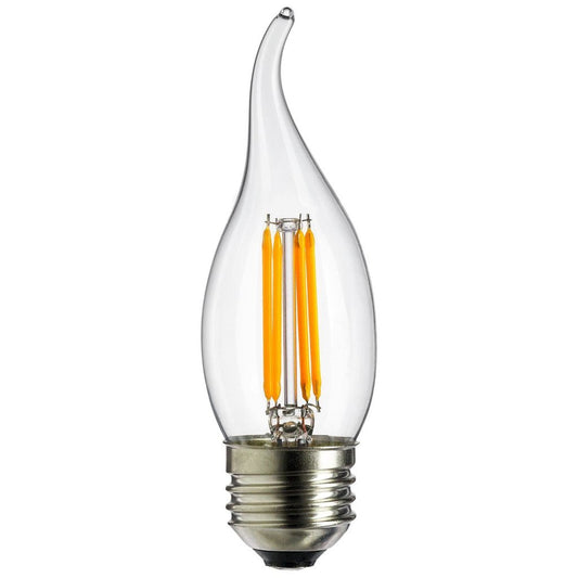 2 pack - Sunlite 80449 2PK 4W Clear White Light Bulb