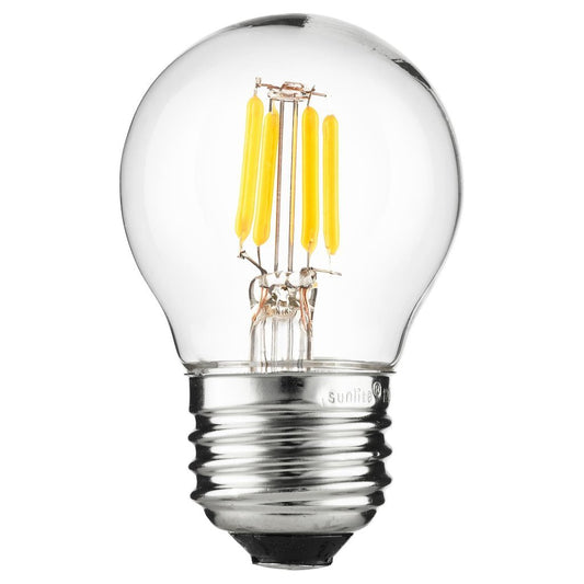 6 pack - Sunlite 80454-SU 3W G16 Warm White LED Light Bulb