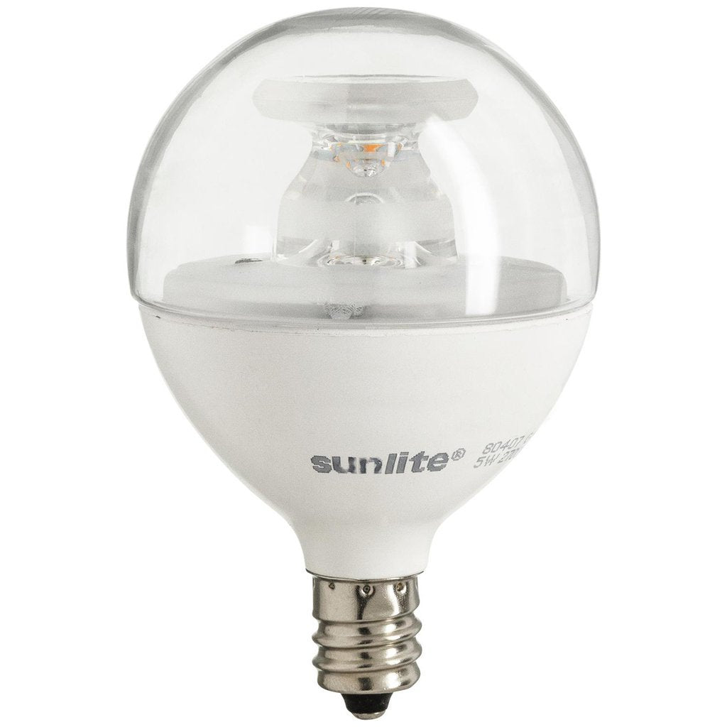 6 pack - Sunlite 80544-SU 7W G16.5 Warm White LED Light Bulb