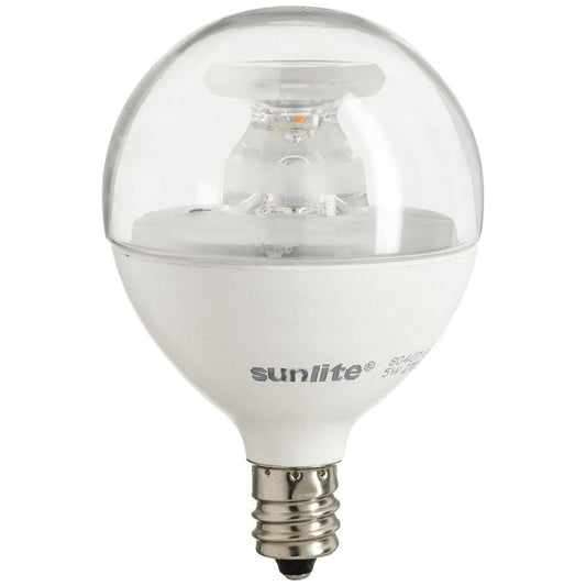6 pack - Sunlite 80544-SU 7W G16.5 Warm White LED Light Bulb
