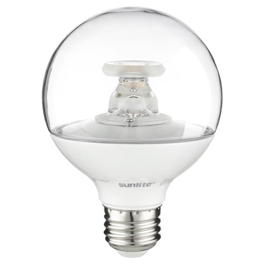 6 pack - Sunlite 80671-SU 7W G25 Warm White LED Light Bulb
