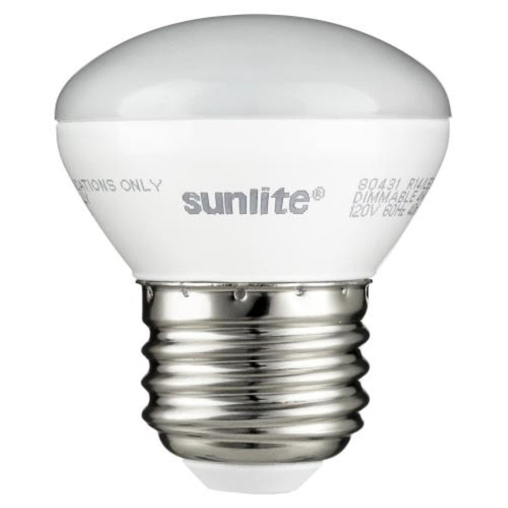 6 pack - Sunlite 80431-SU 4W R14 Warm White LED Light Bulb
