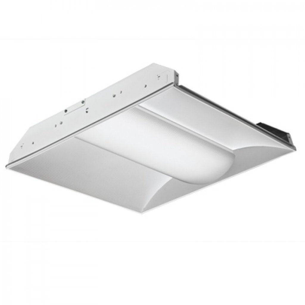 Luxrite LR23085 40W LED Dimmable Fixture 2X2 Center Basket Lay-In