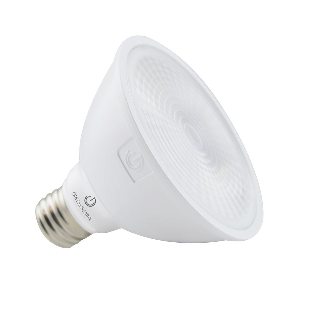6 pack - Green Creative 58144 13W PAR30 Short LED Light Bulb