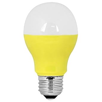 Feit Electric A19/Y/LED 3W A19 Yellow LED Light Bulb