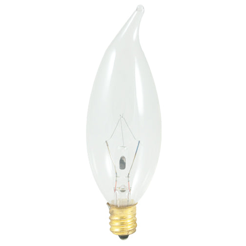 Bulbrite 403025 25W CA10 Warm White Incandescent Light Bulb